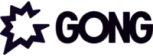gong logo black