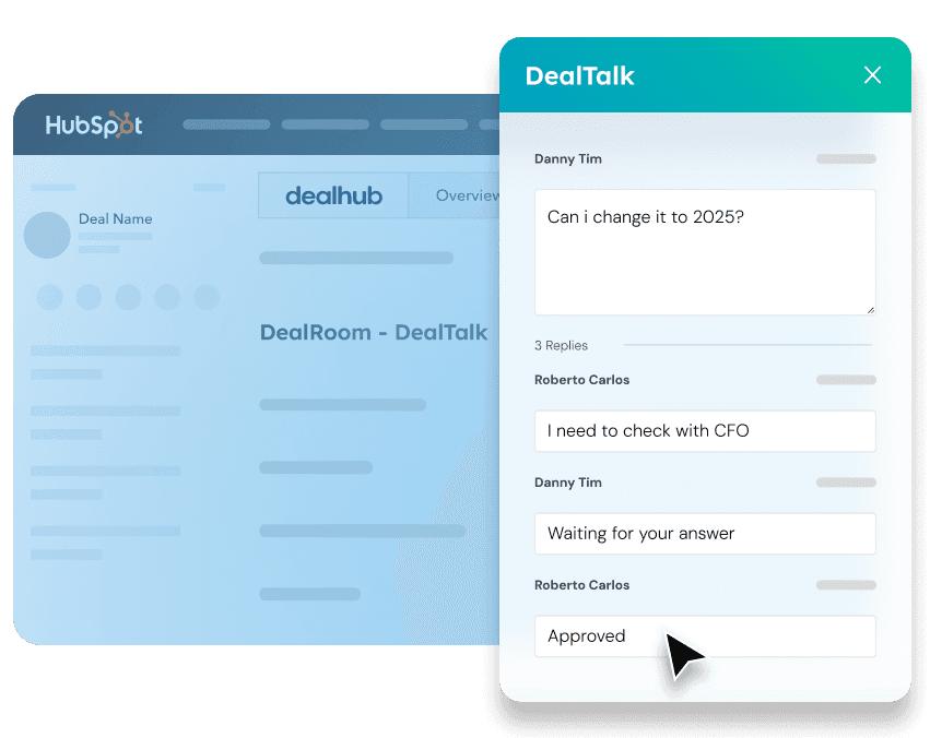HubSpot - Collaborate on deals