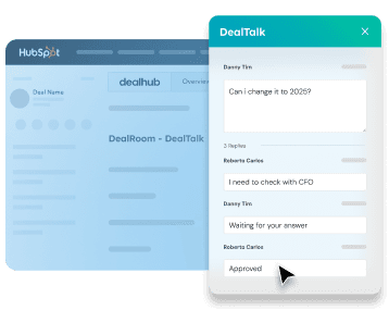 HubSpot - Collaborate on deals