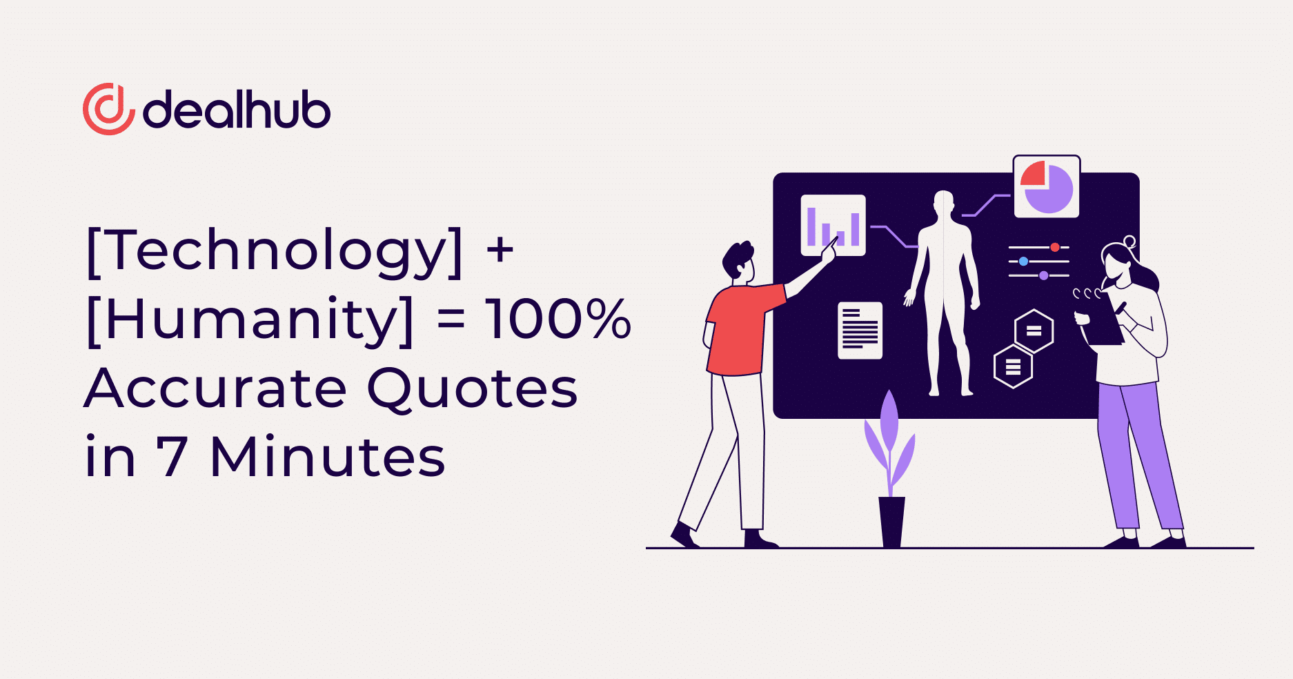 [Technology] + [Humanity] = 100% Accurate Quotes in 7 Minutes
