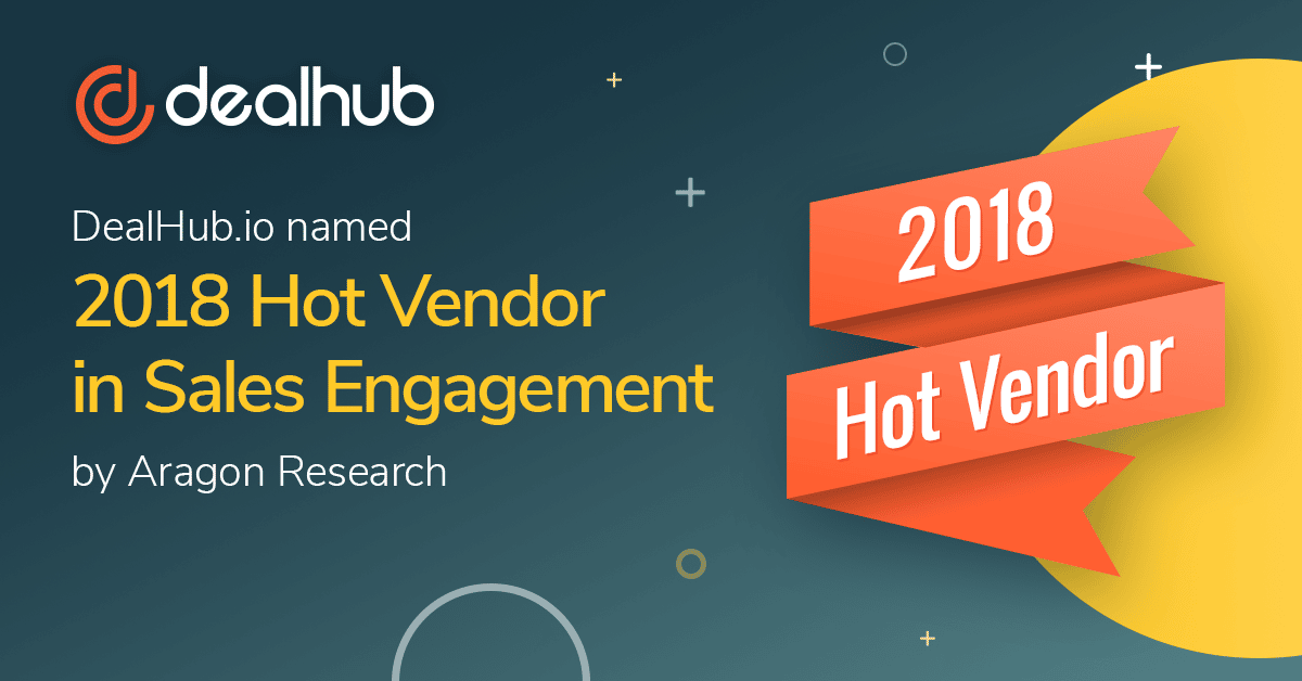DealHub Named Hot Vendor in Sales Engagement