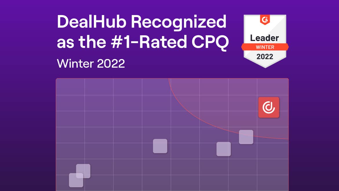 DealHub rated #1 CPQ by G2