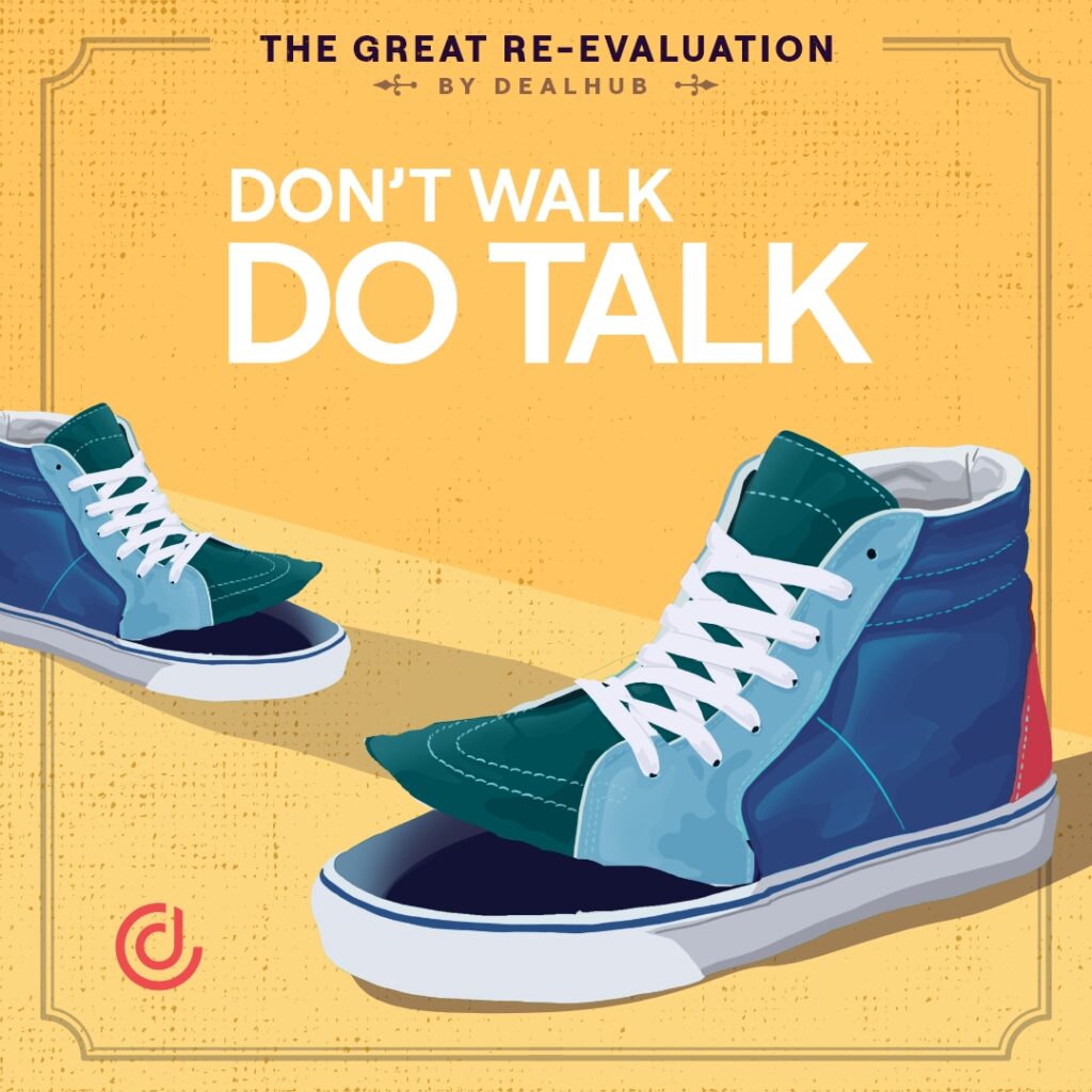 Open communication helps retain top sales talent. Don't walk, do talk.