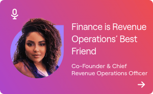 Finance is RevOps best friend
