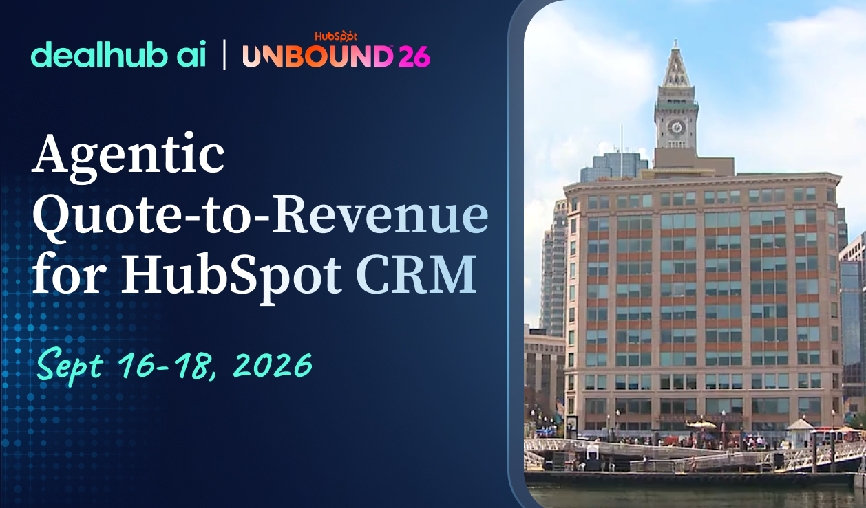 DealHub AI HubSpot Unbound 2026